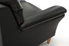 Bild på CLEVELAND 3-sits soffa läder Soleda/skai svart, ekben