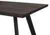 Bild på FRED matbord 240 mörkbrun ek/svart