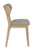 Bild på KATO stol vitpigmenterad ek/ljusgrått tyg
