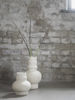 Bild på MIMOSA Vas creme b18 h20cm Papier-Maché ej för vatten