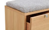 Bild på CONFETTI Bänk 2L oljad ek/fårskinnslook