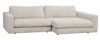 Bild på DUNCAN 3-sits soffa med schäslong H ljusgrått tyg (k3)