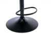 Bild på PARTIDA Barstol m trumpetfot & gaslift, tyg Belfast 23 light beige/svart metall, SH63,5-84cm