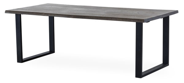 Bild på EXXET matbord 210 cm smoked ek, svart U-ben