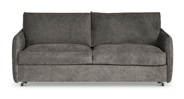 Bild på DARLING Bäddsoffa 3-sits BM160cm tyg Sense 4067 mörkgrå BM160