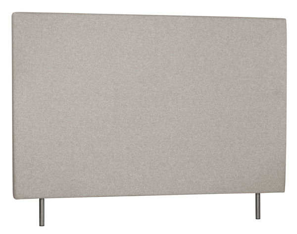 Bild på WENDELA Huvudgavel SLÄT 180x8 höjd 117 tyg beige