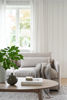 Bild på PEYTON soffa 3-sits beige tyg Ursula #282 (k3)