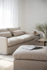 Bild på PEYTON soffa 3-sits beige tyg Ursula #282 (k3)