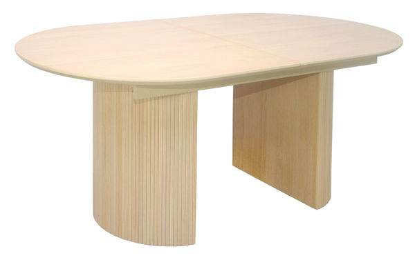 Bild på CHIVAS Matbord butterfly 180-240x100, vitpigmenterad lackad ekfanér/mdf (WL100)