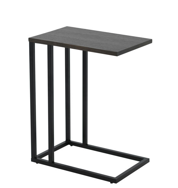 Bild på DUDOS Sidobord 30x47 cm brunbetsad lackad ekfaner