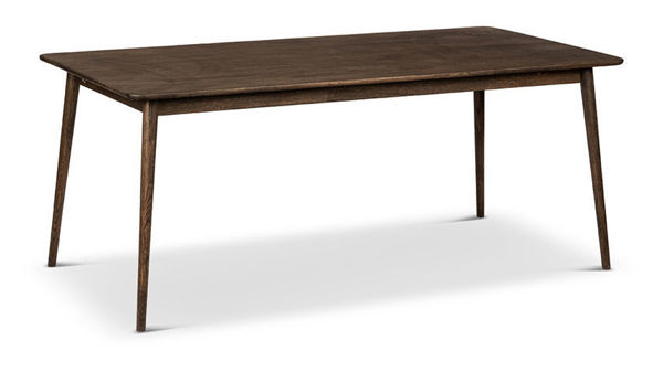 Bild på CIELO Matbord 180x90 H75cm massiv rökoljad ek