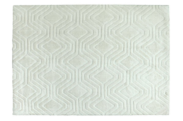 Bild på SANTA CRUZ Matta 160x230 Offwhite